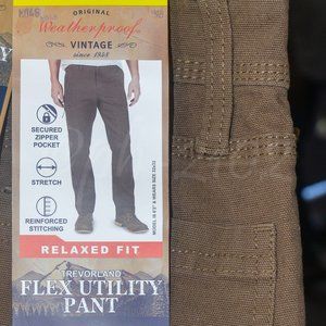 BROWN Weatherproof Vintage Men’s‎ Trevorland Flex Utility Pant
